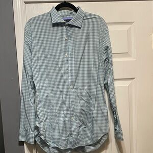 Men's Green Checkered Shirt